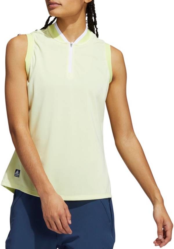 adidas Women's Equipment Sleeveless Golf Polo Shirt