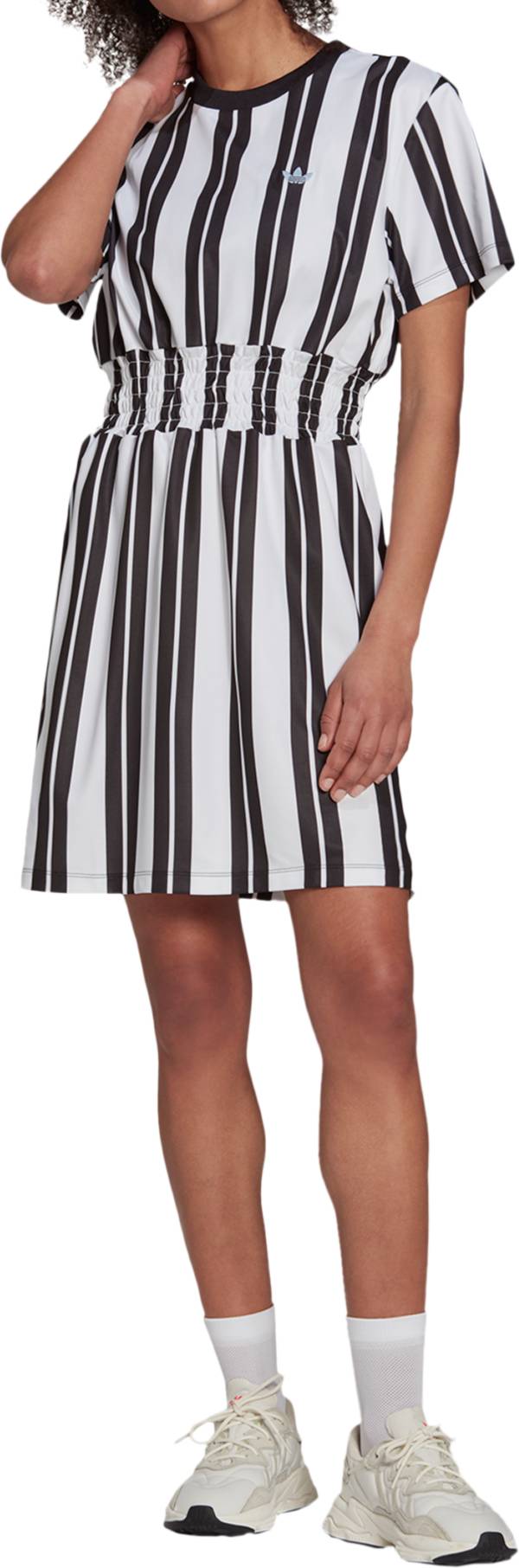 adidas Originals Women's Smocked Striped Dress