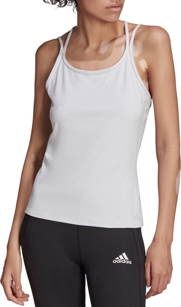 adidas Women's Studio Strappy Back Tank Top