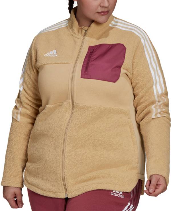 adidas Women's Tiro 21 Winterized Sherpa Jacket