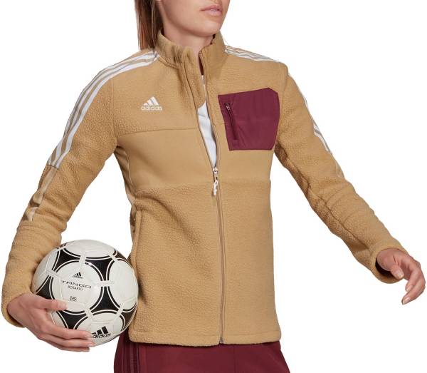 adidas Women's Tiro 21 Winterized Sherpa Jacket