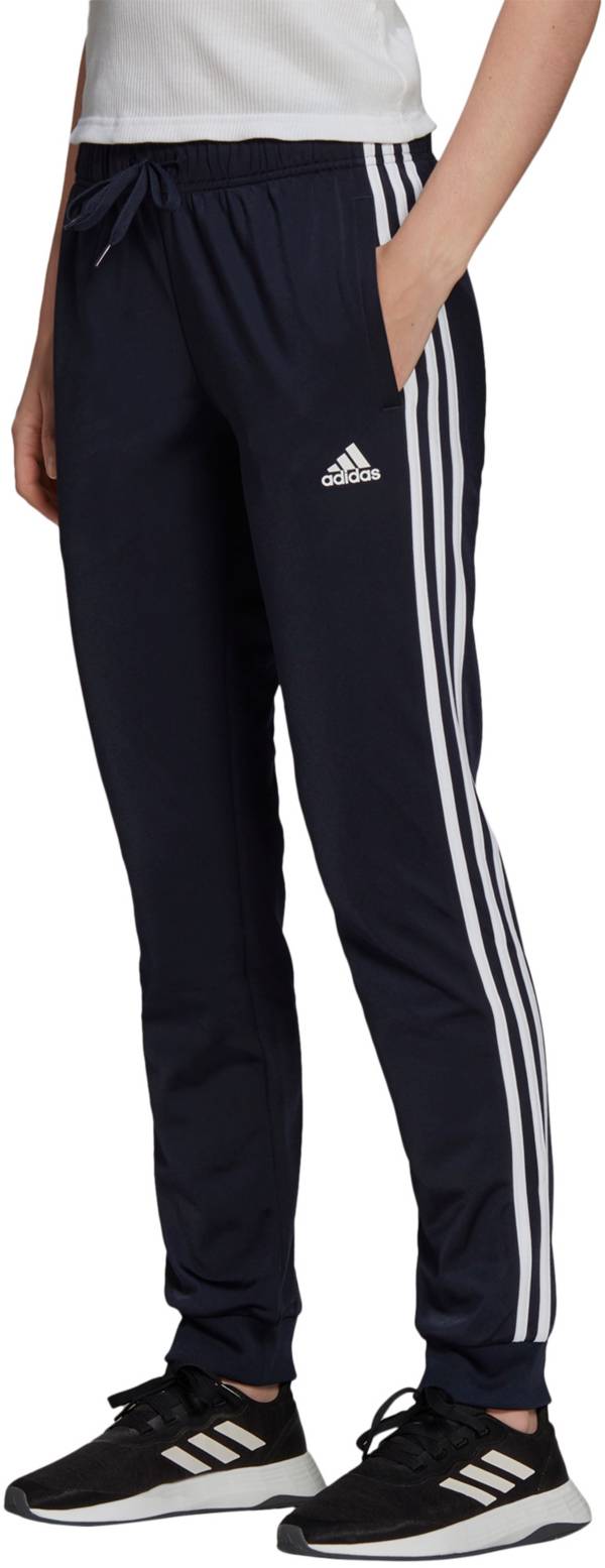 adidas Adult Warm-Up Tricot Slim Tapered 3-Stripes Track Pants