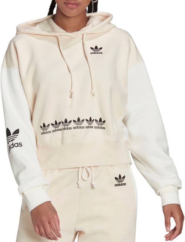 adidas Originals Women's Logo Play Cropped Hoodie