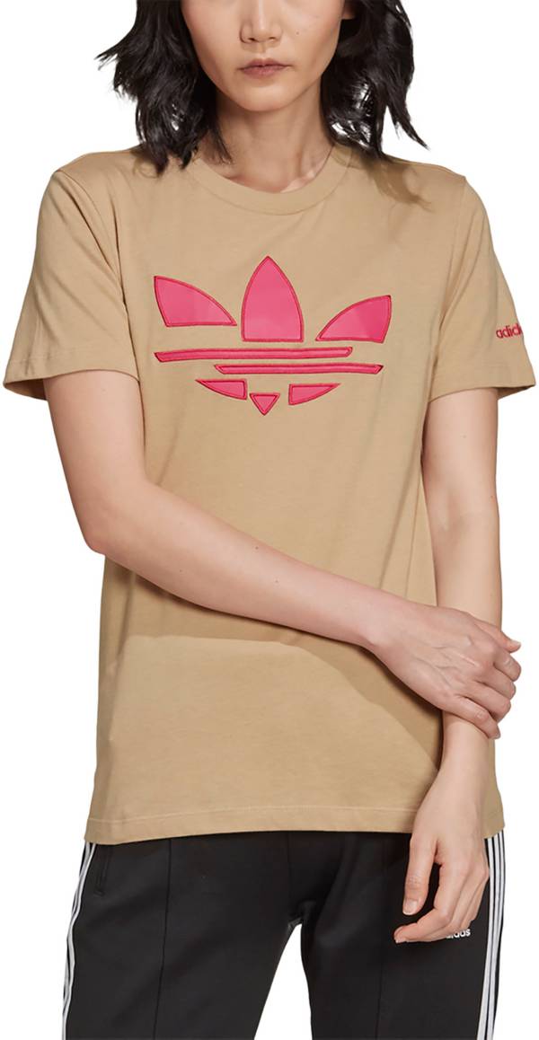 Adidas Women's Adicolor Shattered Trefoil T-Shirt