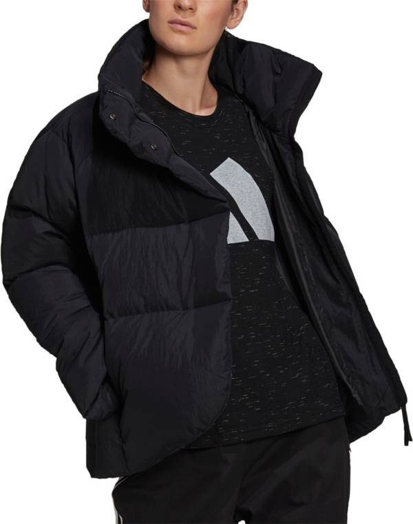 adidas Women's Big Baffle Full-Zip Down Jacket
