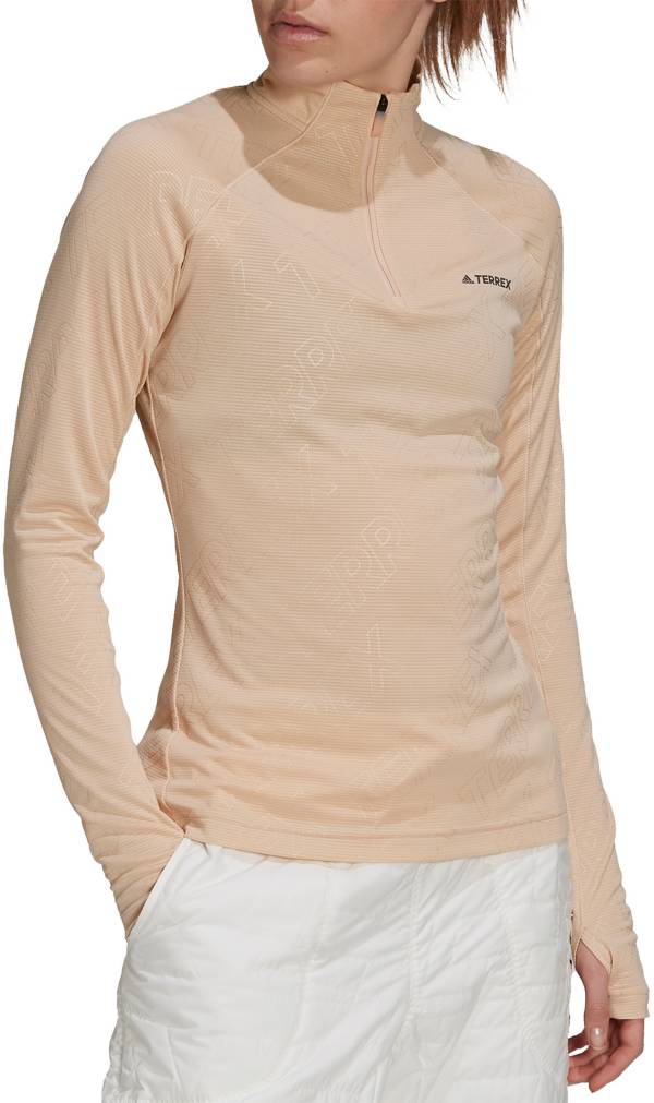 adidas Women's Terrex Tracerocker Half Zip Long Sleeve T-Shirt