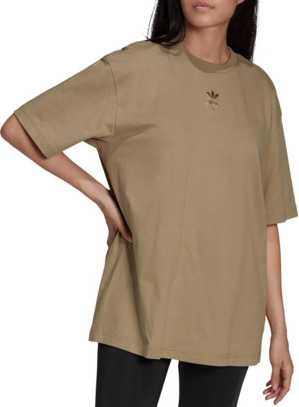 adidas Originals Women's Zip Back Short Sleeve T-Shirt