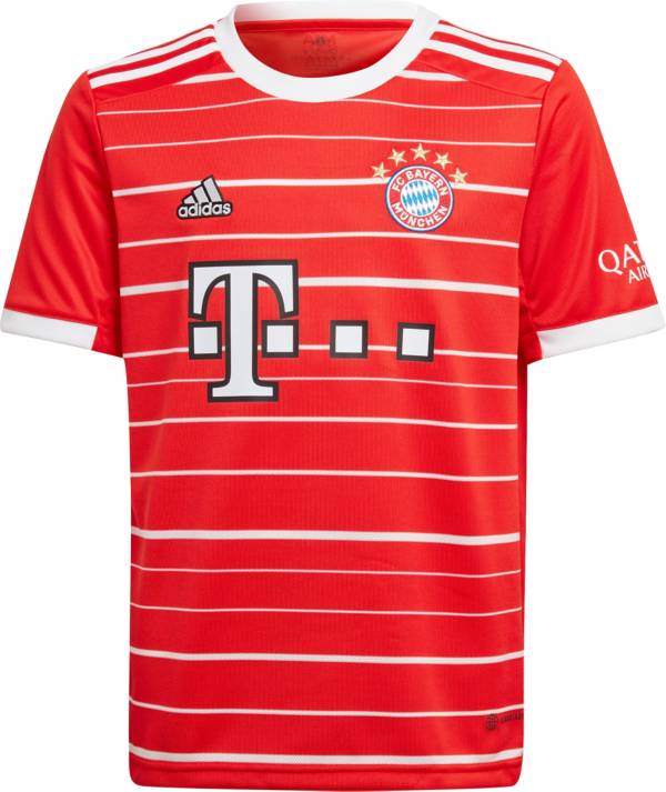 adidas Youth Bayern Munich '22 Home Replica Jersey