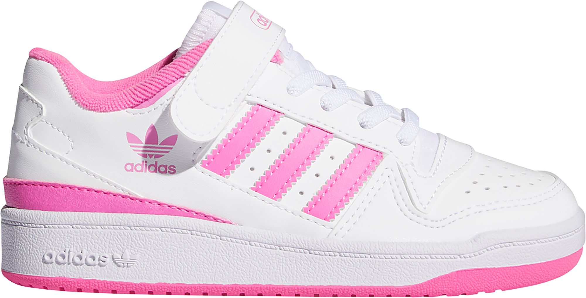 youth pink basketball shoes