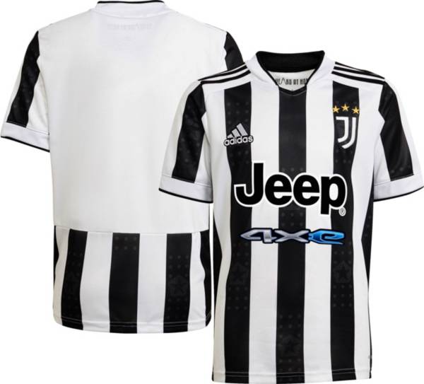 adidas Youth Juventus '21 Home Replica Jersey