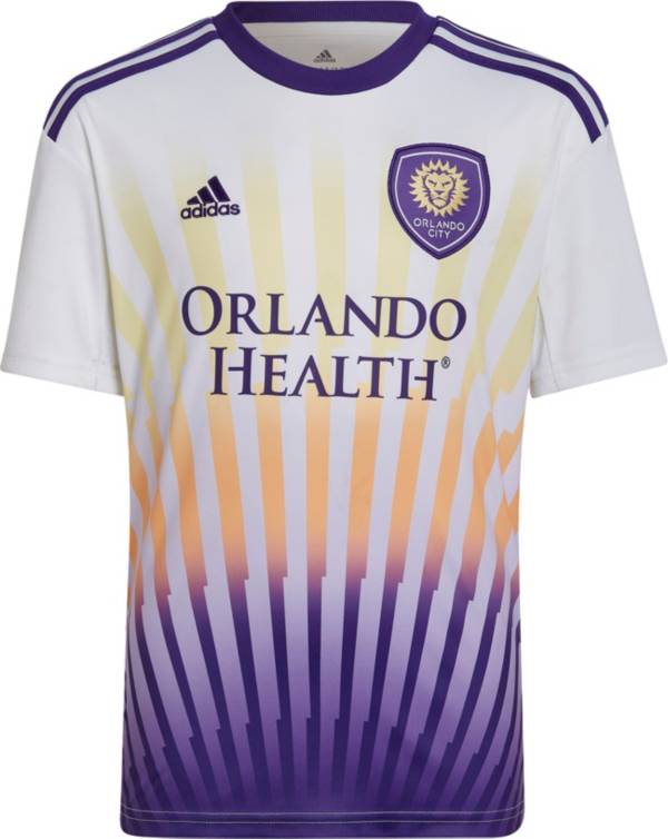 adidas Youth Orlando City '22-'23 Secondary Replica Jersey