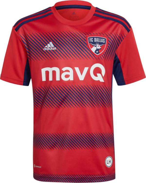 adidas Youth FC Dallas '22-'23 Primary Replica Jersey