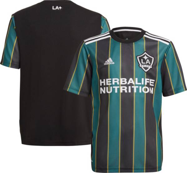 adidas Youth Los Angeles Galaxy '21-'22 Secondary Replica Jersey