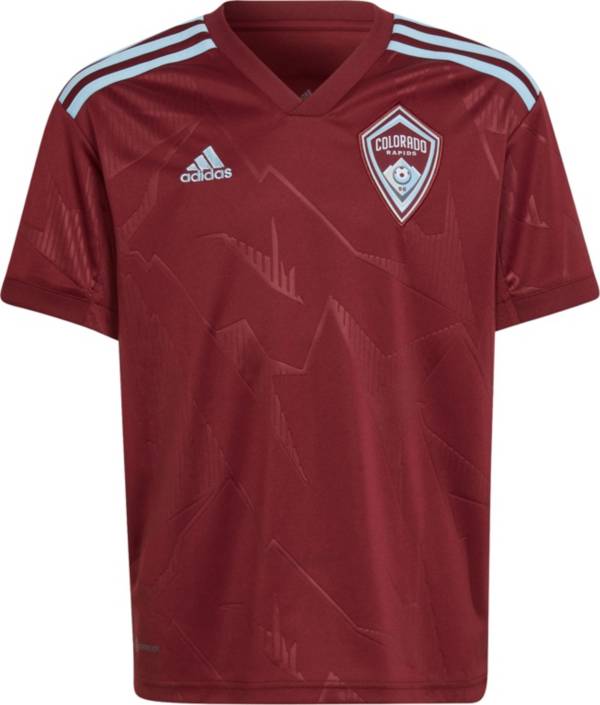 adidas Youth Colorado Rapids '22-'23 Primary Replica Jersey