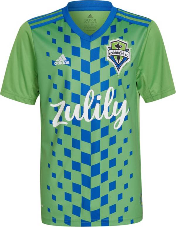 adidas Youth Seattle Sounders '22-'23 Primary Replica Jersey product image