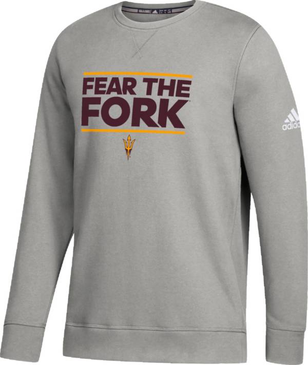 adidas Youth Arizona State Sun Devils Grey Fleece Dassler Sweatshirt