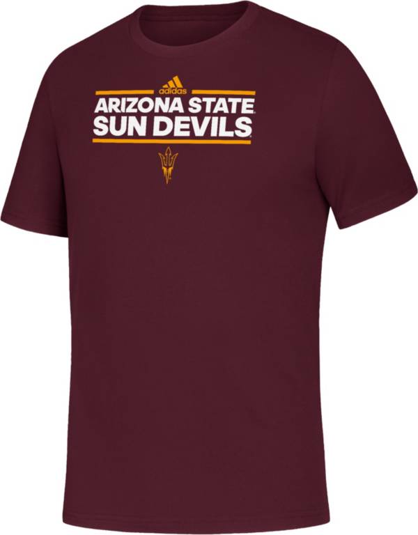 adidas Youth Arizona State Sun Devils Maroon Amplifier T-Shirt