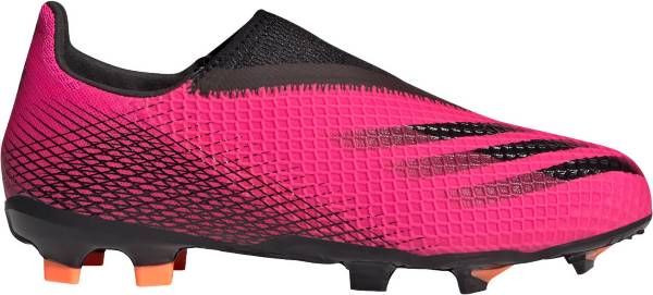 adidas Kids' X Ghosted.3 Laceless FG Soccer Cleats