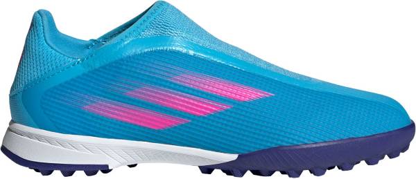 adidas Kids' X Speedflow.3 Laceless Turf Soccer Cleats