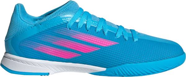 adidas Kids' X Speedflow.3 Indoor Soccer Shoes