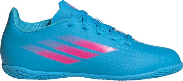 adidas Kids' X Speedflow.4 Indoor Soccer Shoes