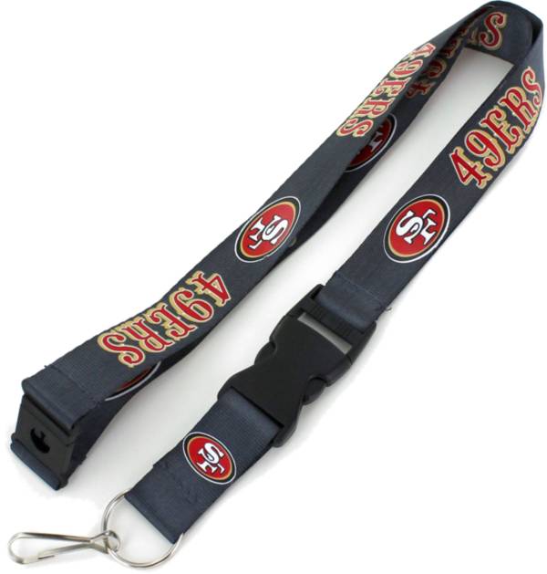 Aminco San Francisco 49ers Grey Lanyard