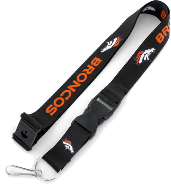 Aminco Denver Broncos Black Lanyard