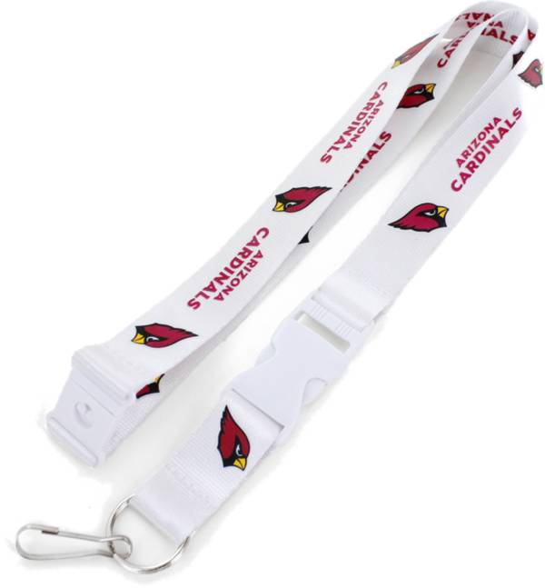 Aminco Arizona Cardinals White Lanyard