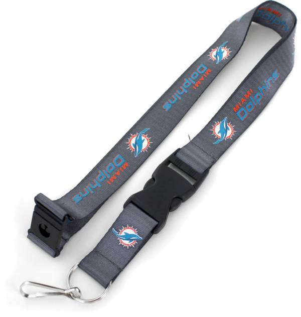 Aminco Miami Dolphins Grey Lanyard