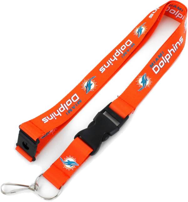 Aminco Miami Dolphins Orange Lanyard