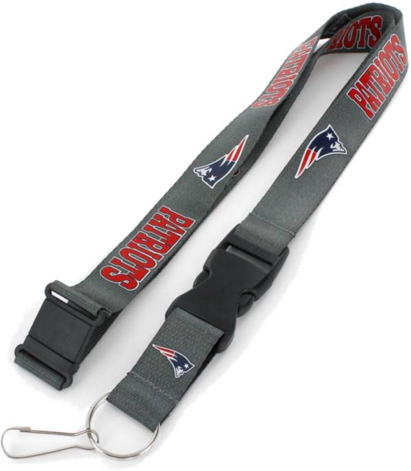 Aminco New England Patriots Grey Lanyard