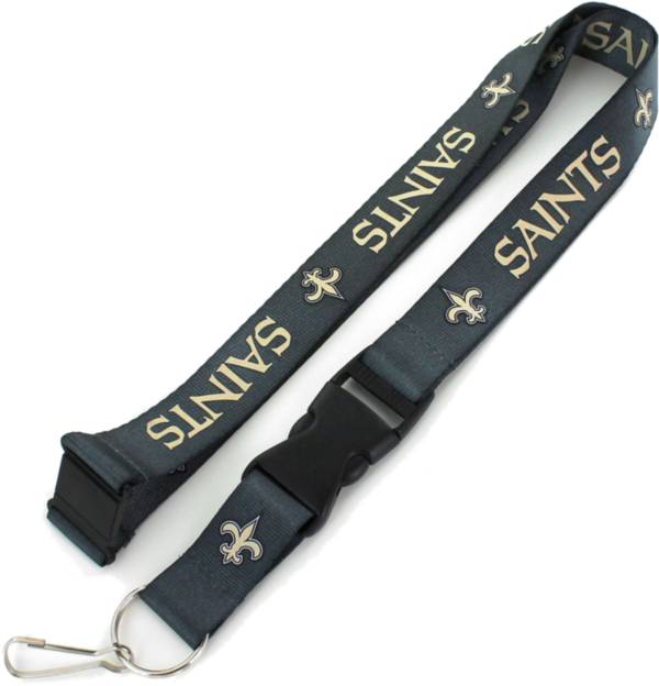 Aminco New Orleans Saints Grey Lanyard