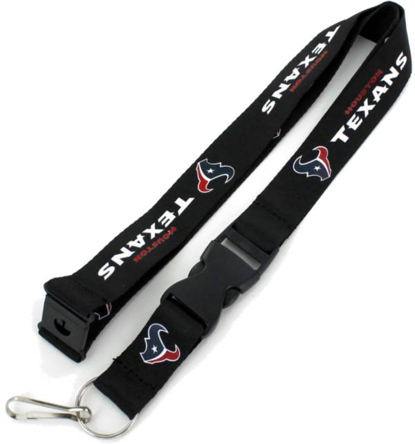 Aminco Houston Texans Black Lanyard