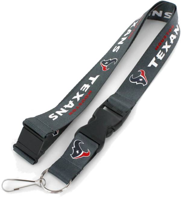 Aminco Houston Texans Grey Lanyard