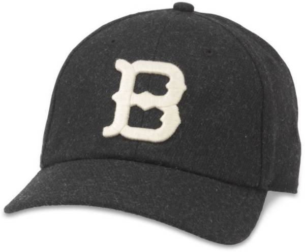 American Needle Brooklyn Royal Giants Archive Legend Adjustable Black Hat