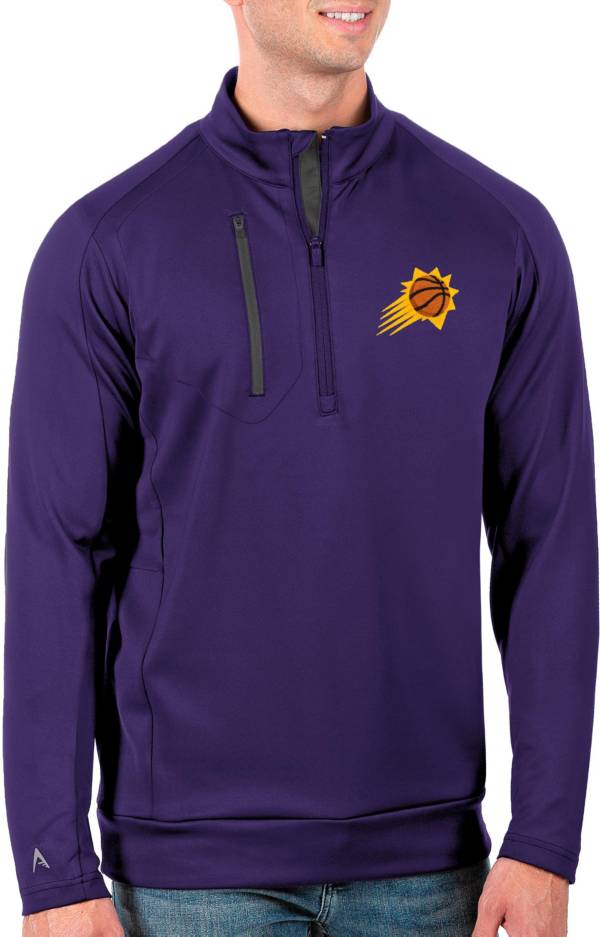 Antigua Men's Phoenix Suns Purple Generation 1/4 Zip