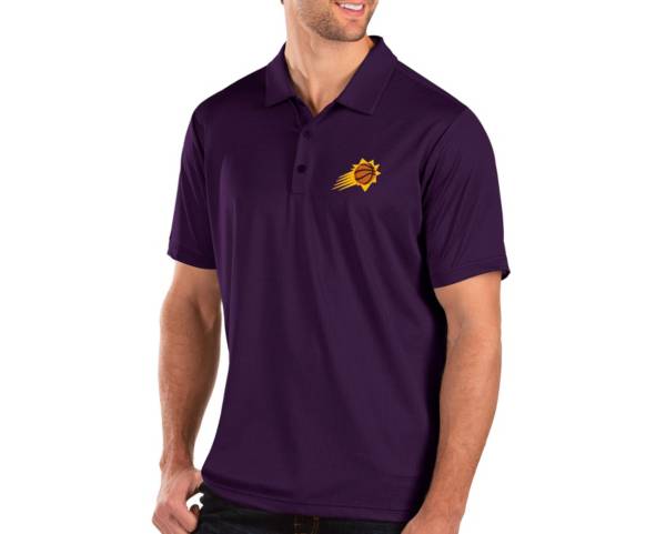 Antigua Men's Phoenix Suns Purple Polo