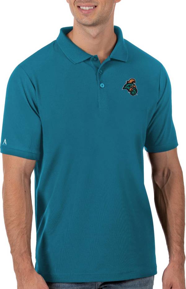 Antigua Men's Coastal Carolina Chanticleers Teal Legacy Pique Polo