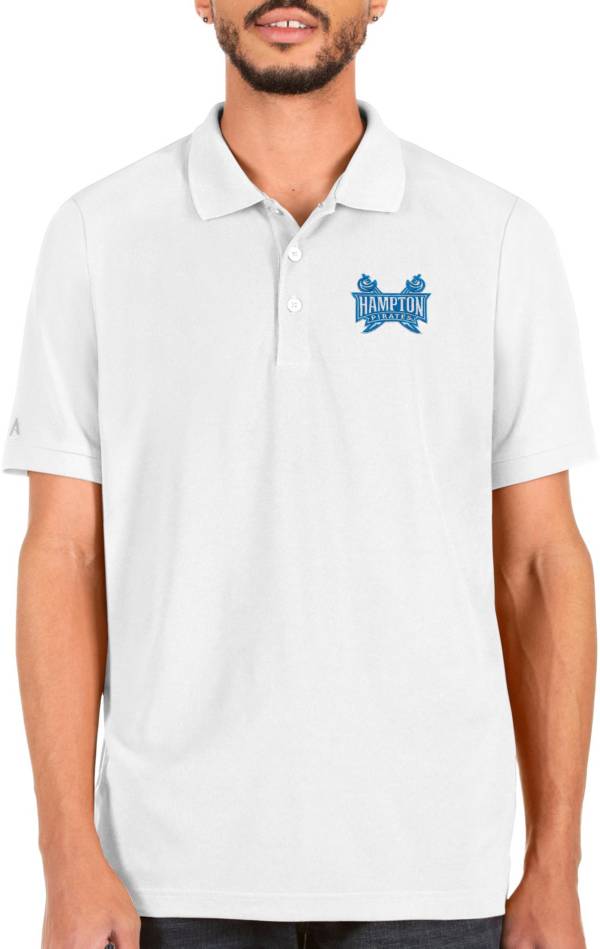 Antigua Men's Hampton Pirates White Legacy Polo