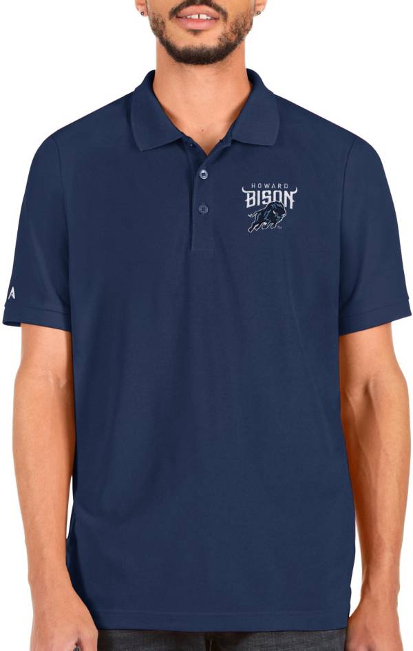 Antigua Men's Howard Bison Navy Legacy Polo