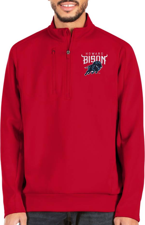 Antigua Men's Howard Bison Red Generation 1/4 Zip