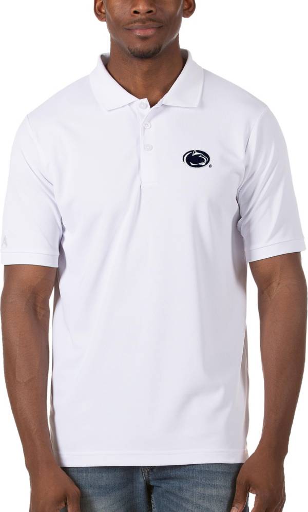 Antigua Men's Penn State Nittany Lions White Legacy Pique Polo product image