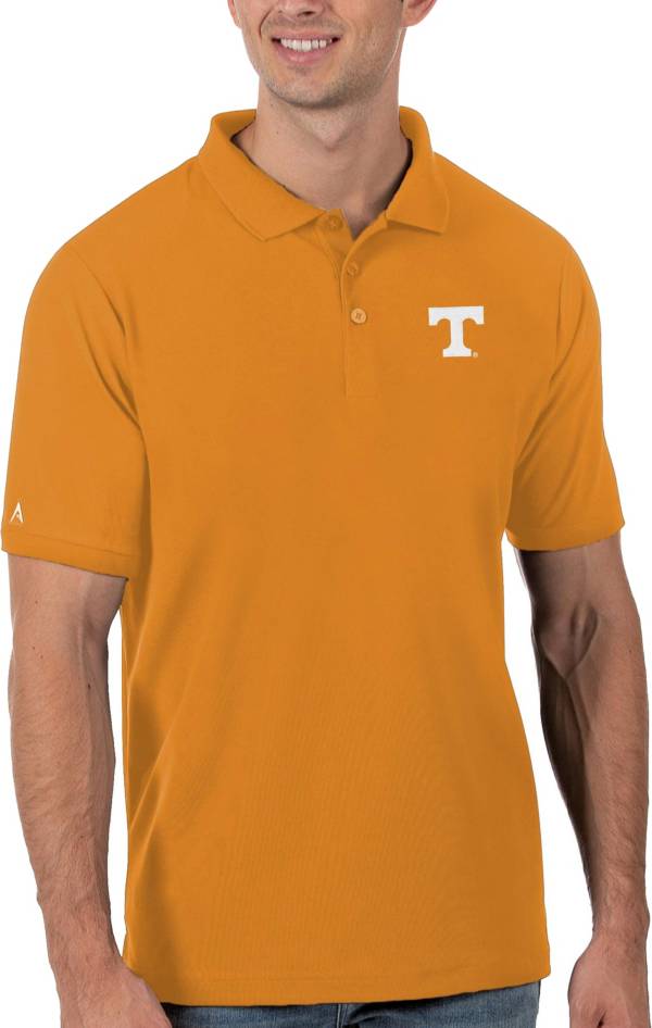 Antigua Men's Tennessee Volunteers Orange Legacy Pique Polo