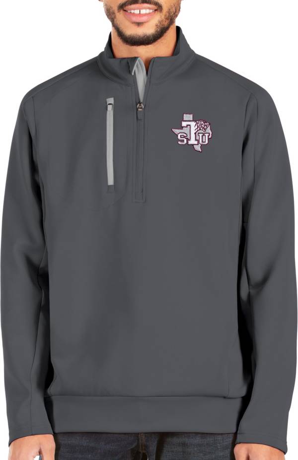 Antigua Men's Texas Southern Tigers Grey Generation 1/4 Zip