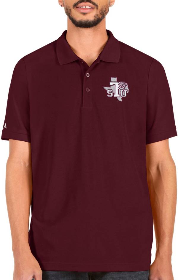 Antigua Men's Texas Southern Tigers Maroon Legacy Polo product image
