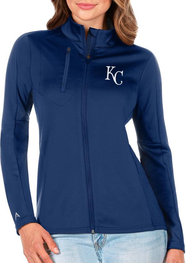 Antigua Women's Kansas City Royals Generation Full-Zip Royal Jacket product image