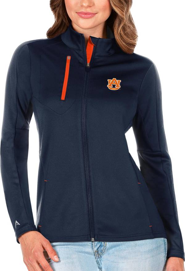 Antigua Women's Auburn Tigers Blue Generation Full-Zip Jacket
