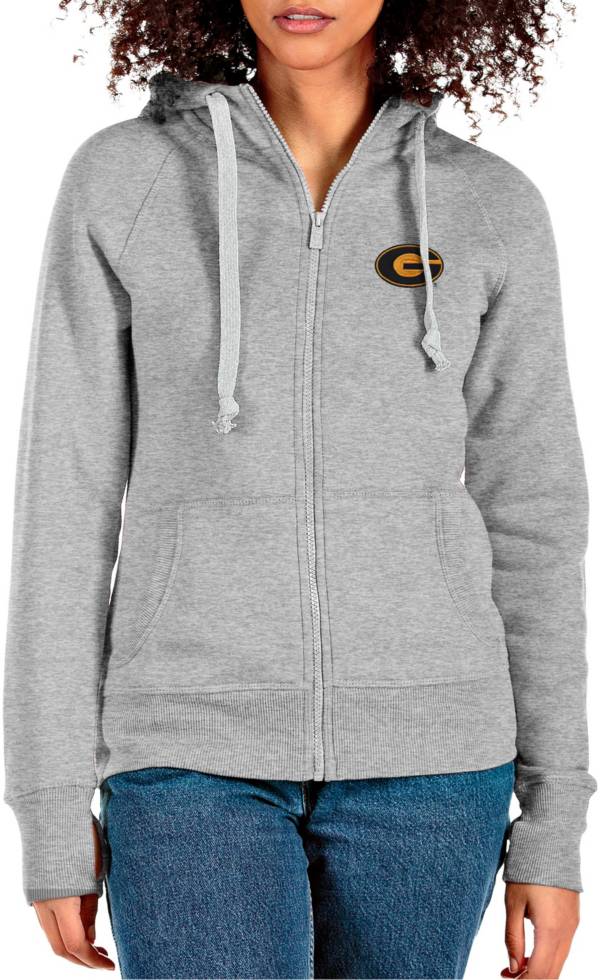 Antigua Women's Grambling State Tigers Grey Victory Full Zip Jacket