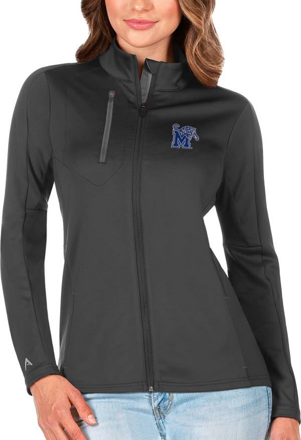 Antigua Women's Memphis Tigers Grey Generation Full-Zip Jacket