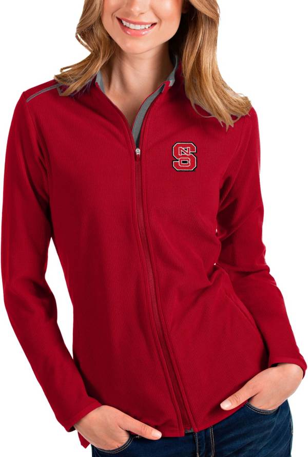 Antigua Women's NC State Wolfpack Red Glacier Full-Zip Jacket product image